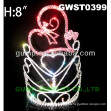 Сердце кристалл тиара корону -GWST0399